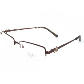 Ladies Guess Designer Optical Glasses Frames, complete with case, GU 2256 Brown 